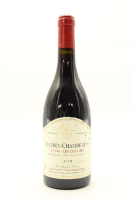 (1) 2010 Domaine Dupont-Tisserandot Les Cazetieres, Gevrey-Chambertin Premier Cru
