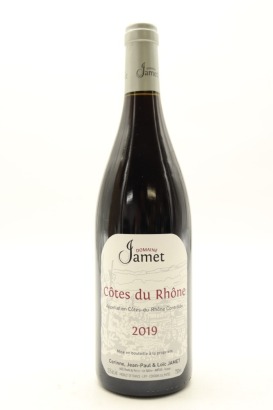 (1) 2019 Domaine Jamet Cotes du Rhone, Rhone
