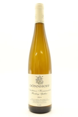 (1) 2014 Weingut Donnhoff Niederhauser Hermannshohle Riesling Spatlese, Nahe