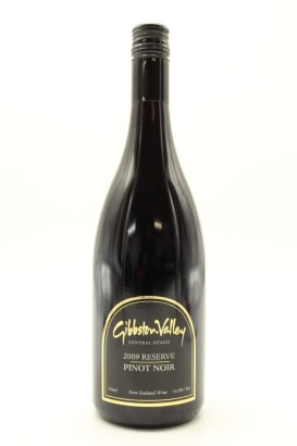 (1) 2009 Gibbston Valley Reserve Pinot Noir, Central Otago [BC95]