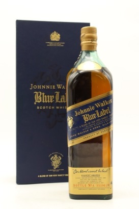 (1) Johnnie Walker Blue Label Blended Scotch Whisky, 43% ABV, 750ml, circa 1990s (GB)