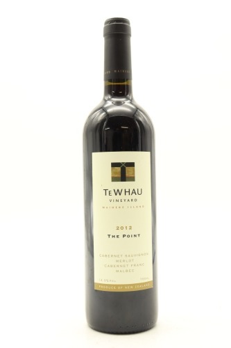 (1) 2012 Te Whau The Point Cabernet Merlot, Waiheke Island