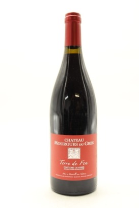 (1) 2011 Chateau Mourgues du Gres Costieres de Nimes Terre de Feu, Rhone