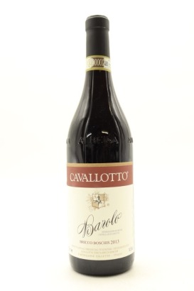 (1) 2013 Cavallotto Bricco Boschis, Barolo DOCG [JR17.5] [RP96] [WE96] [WS94]