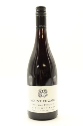 (1) 2015 Mount Edward Muirkirk Pinot Noir, Bannockburn