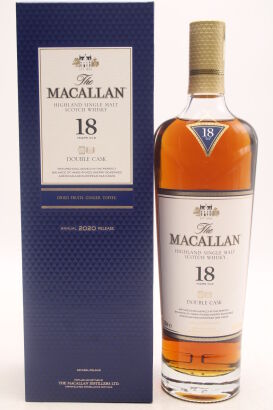 (1) The Macallan 18 Years Old, Double Oak, Highland Single Malt Scotch Whisky, 43% ABV