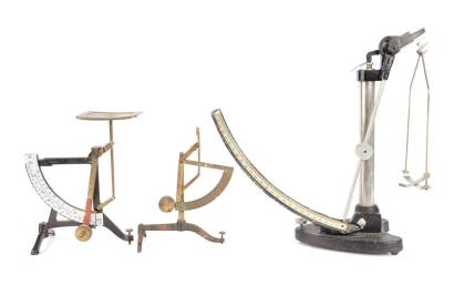 Three Sets of Vintage British Post Office Letter and Small Parcel Scales Weighing up to 250grams