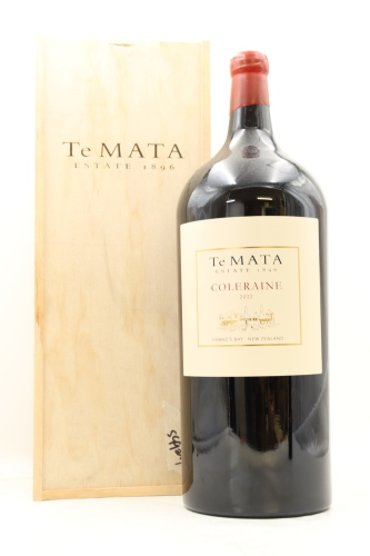 (1) 2022 Te Mata Estate Coleraine, Hawke's Bay, 9000ml