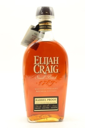 (1) Elijah Craig Small Batch Barrel Proof Kentucky Straight Bourbon Whiskey, 68.3% ABV, 750ml