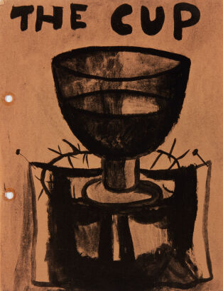 COLIN MCCAHON untitled (single page from 15 Drawings)
