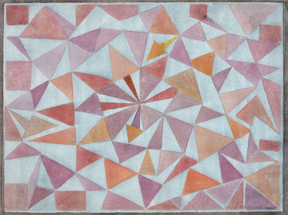 G E FAIRBURN Improvisation Grey & Purple