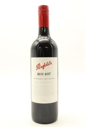 (1) 2005 Penfolds Bin 407 Cabernet Sauvignon, South Australia