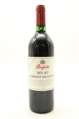 (1) 1998 Penfolds Bin 407 Cabernet Sauvignon, South Australia