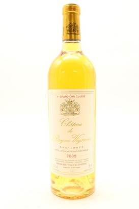 (1) 2005 Chateau de Rayne Vigneau, Sauternes