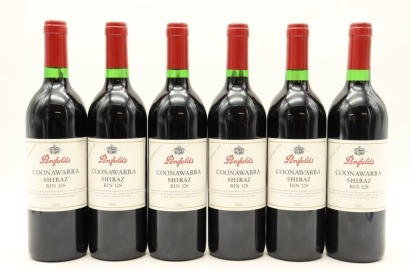 (6) 1998 Penfolds Bin 128 Shiraz, Coonawarra