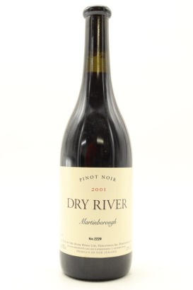 (1) 2001 Dry River Pinot Noir, Martinborough