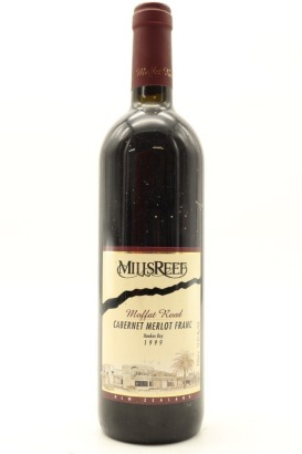 (1) 1999 Mills Reef Moffat Road Merlot - Cabernet Franc, Hawke's Bay