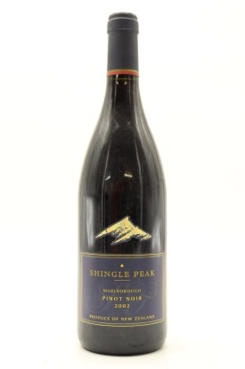 (1) 2002 Shingle Peak Pinot Noir, Marlborough