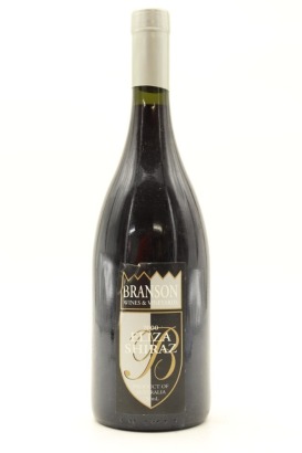 (1) 2000 Branson Wines Eliza Shiraz, Barossa