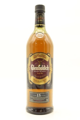 (1) Glenfiddich Solera Reserve 15 Year Old Single Malt Scotch Whisky, 40% ABV, 1000ml