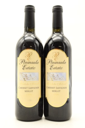 (2) 1996 Peninsula Estate Wines Cabernet Sauvignon - Merlot, Waiheke Island