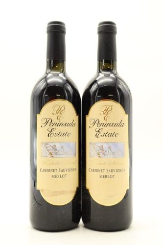 (2) 1996 Peninsula Estate Wines Cabernet Sauvignon - Merlot, Waiheke Island