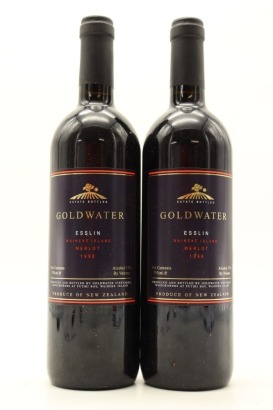 (2) 1998 Goldwater Estate Esslin Merlot, Waiheke Island