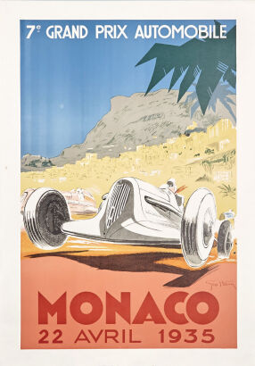 George Ham - Monaco Grand Prix Poster 1935