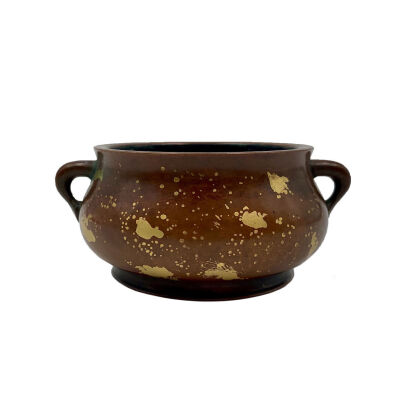 A Chinese Gold-splashed Incsnse Burner (Qin Shulǜ Mark)