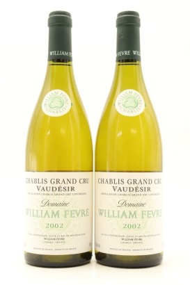 (2) 2002 William Fevre Vaudesir, Chablis Grand Cru [JR18]