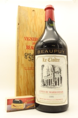 (1) 1999 Beaupuy Le Cloitre, Cotes du Marmandais, 12000ml