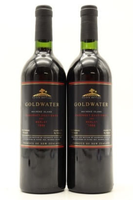 (2) 1996 Goldwater Estate Cabernet Sauvignon - Merlot, Waiheke Island