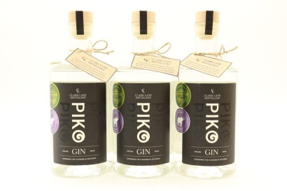 (3) Clark Lane Piko Classic Gin, 40% ABV