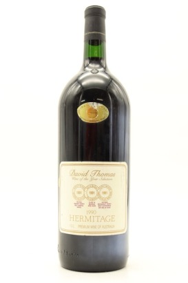 (1) 1990 David Thomas 'Wine of the Year Selection' Hermitage, Barossa, 1500ml