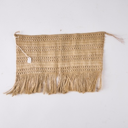 A Sample of Muka Weaving, Aotearoa