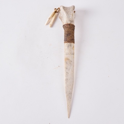 A Cassowary Bone Dagger, Papua New Guinea