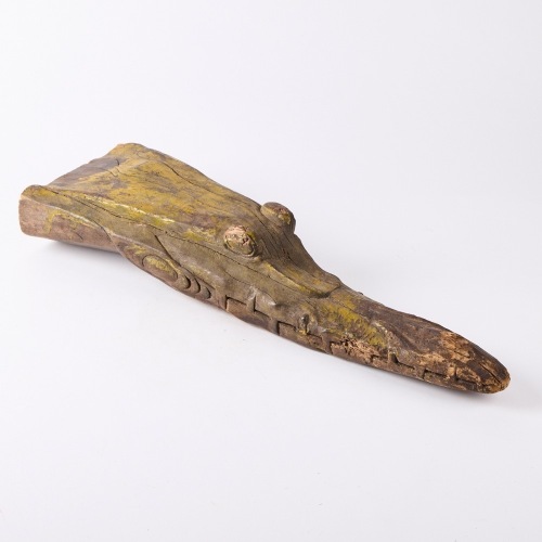 A Crocodile Canoe Prow, Papua New Guinea