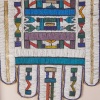 A Framed Assemblage of Ndebele Beaded Wedding Adornments - 2