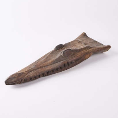 A Crocodile Canoe Prow, Papua New Guinea