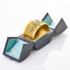 15ct Yellow Gold, Antique, Victorian Turquoise, Diamond / Seed Pearl, Hinged Bangle, circa 1880 - 1900 - 2