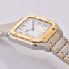 Stainless Steel / 18ct Yellow Gold, Cartier Santos De Cartier Automatic Wristwatch - 3