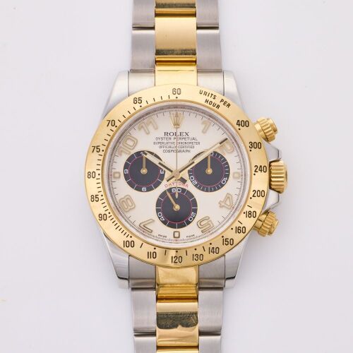 Stainless Steel / 18ct Yellow Gold, 40mm Rolex Cosmograph Daytona 116523 Automatic Wristwatch