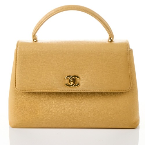 Chanel, Vintage, Caviar Top Handle Kelly Bag