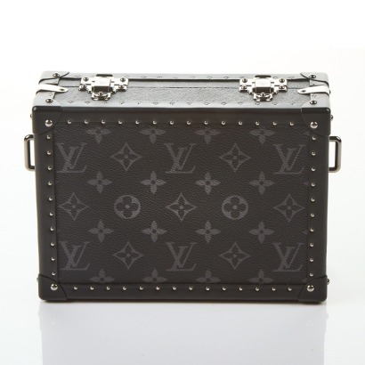 Louis Vuitton, Clutch Box Monogram Eclipse with Box