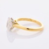 Platinum / 18ct Yellow Gold, Modern, 1.51ct Diamond Ring, GIA certified - 2