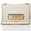 Christian Dior, J'adior White Calfskin Leather Chain Flap Bag