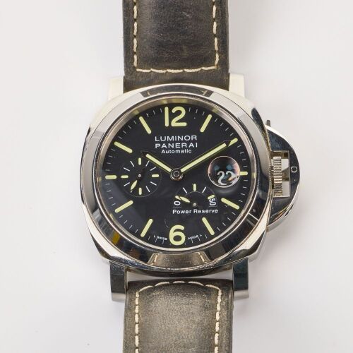 Stainless Steel, 45mm Panerai Luminor Power Reserve Automatic Wristwatch, circa 2017