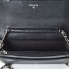 Chanel. Black Mademoiselle Wallet on Chain with Box - 4