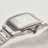 Stainless Steel / ADLC Bezel, Cartier, Santos de Cartier Large Model Automatic Wristwatch - 2