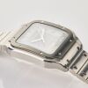 Stainless Steel / ADLC Bezel, Cartier, Santos de Cartier Large Model Automatic Wristwatch - 3